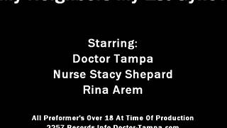 Rina Arms's neighbour arrives unannounced to see Doctor Tampa's patient
