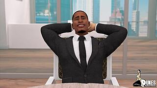 Milf Allows Bbc Boss To Drill Her Pussy For Job Security