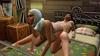 Sims 4 Parody Features Nuns In Interracial Sex With Blowjobs And Cumshots