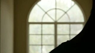 I can’t stop banging this babysitter’s tight pussy in spooning position every night!