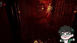 Gay man plays sex with the devil in hell