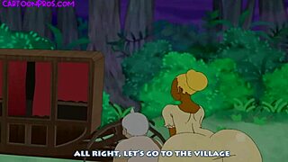 Anime sex with big cock in cartoon animation