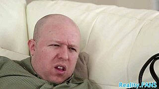 Redhead milf gets slammed in raw cuckold scene with intense missionary pounding.