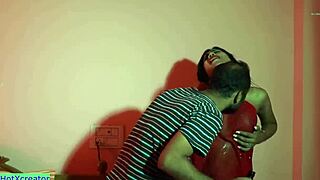 Indian Trans Bhabhi in Horny Loving Sex Close-Up