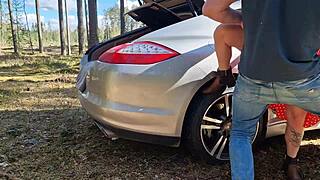 caught banging hard in the forest! 🌲