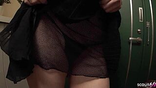 Japanese Virgin Teen 18+ Seduces Old Neighbor for First Taste of Sperm