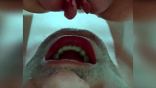 dominatrix forces pee drinking and pussy licking in pov scene