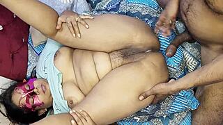 indian jija saali anal fucking attempt fails in hindi audio!